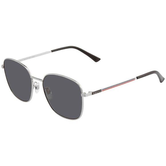 NEW Gucci Grey and Silver Square Men's Sunglasses - Picture 1 of 4